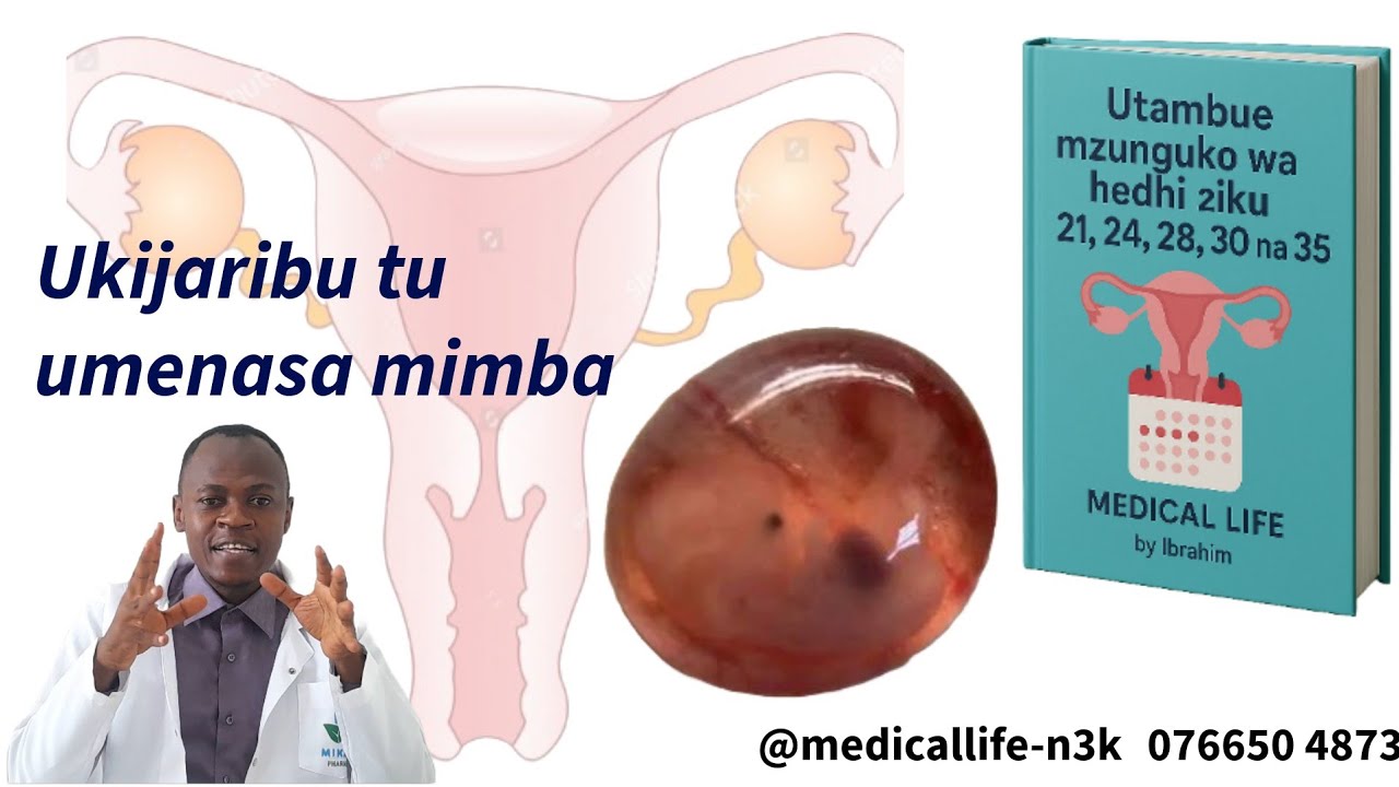 Ùnajua ni kwanini mimba haziingii. ? Nianze zoezo la kuwasimamia mmoja mmoja.@medicallife-n3k