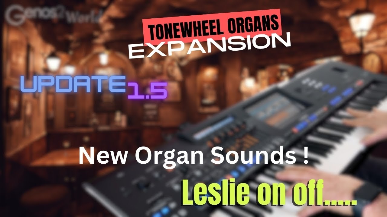 Tonewheel Organs 1.5 Update Demonstration
