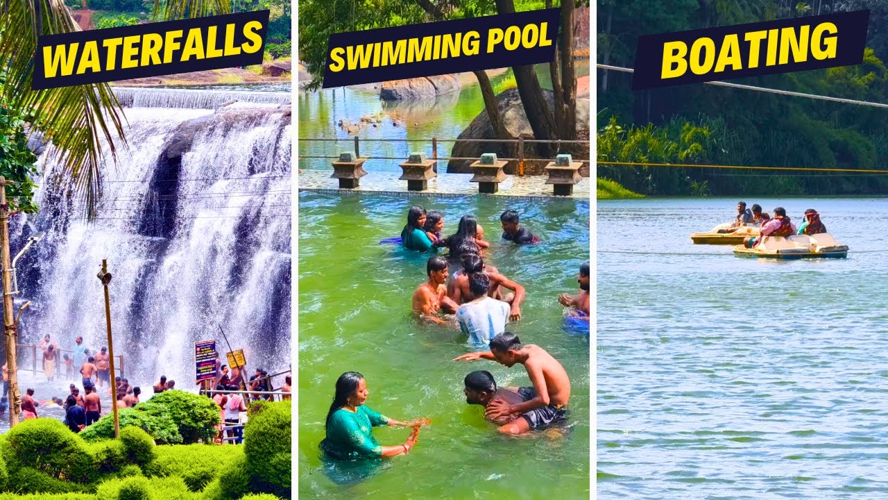 இந்த இடம் எங்க இருக்கு? Exploring this wonderful Waterfalls, Swimming Pool, Boating | SK World தமிழ்