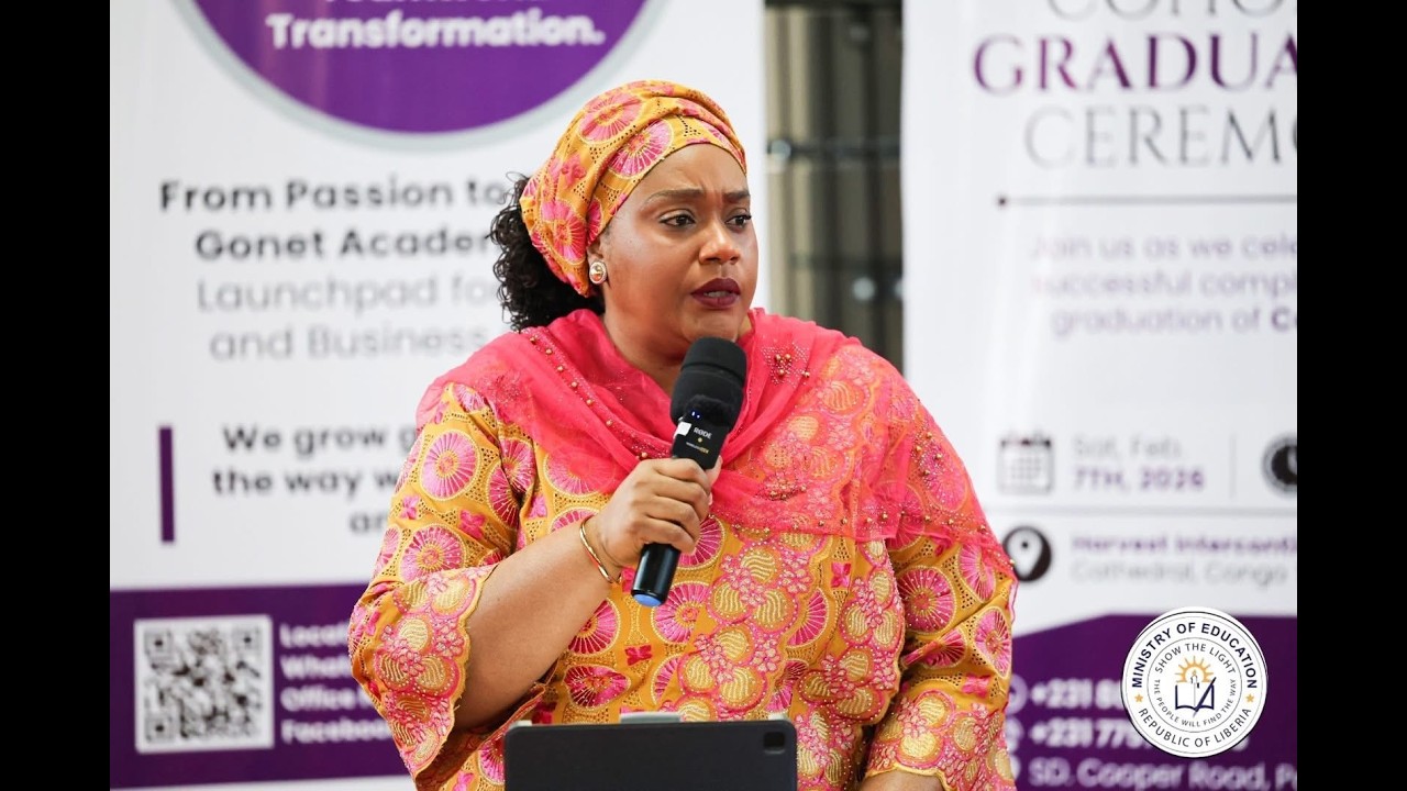 Guest Speaker Address | Dr. Jarso Maley Jallah at Gonet Academy Cohort 13 Graduation Ceremony