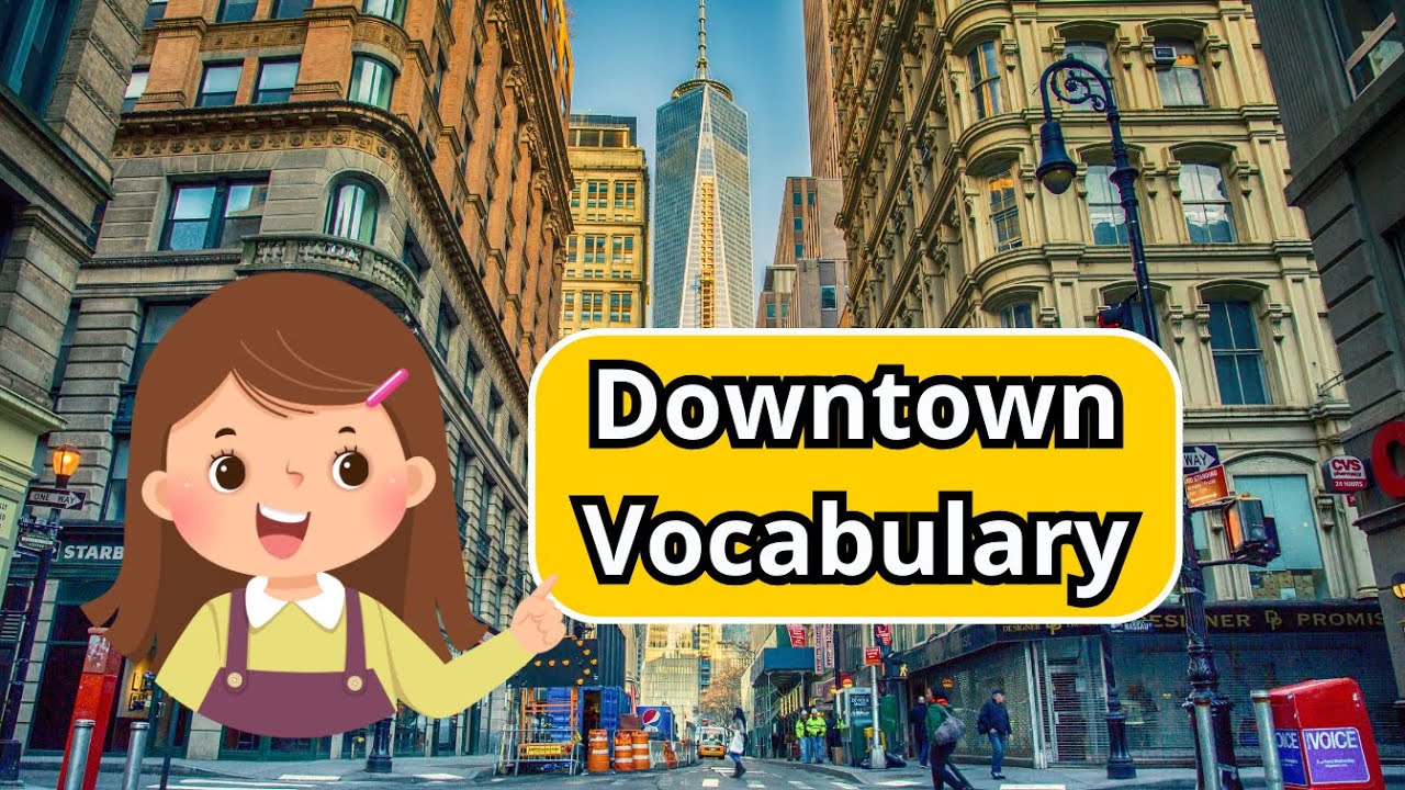 You MUST know these Downtown Vocabulary | English Vocabulary