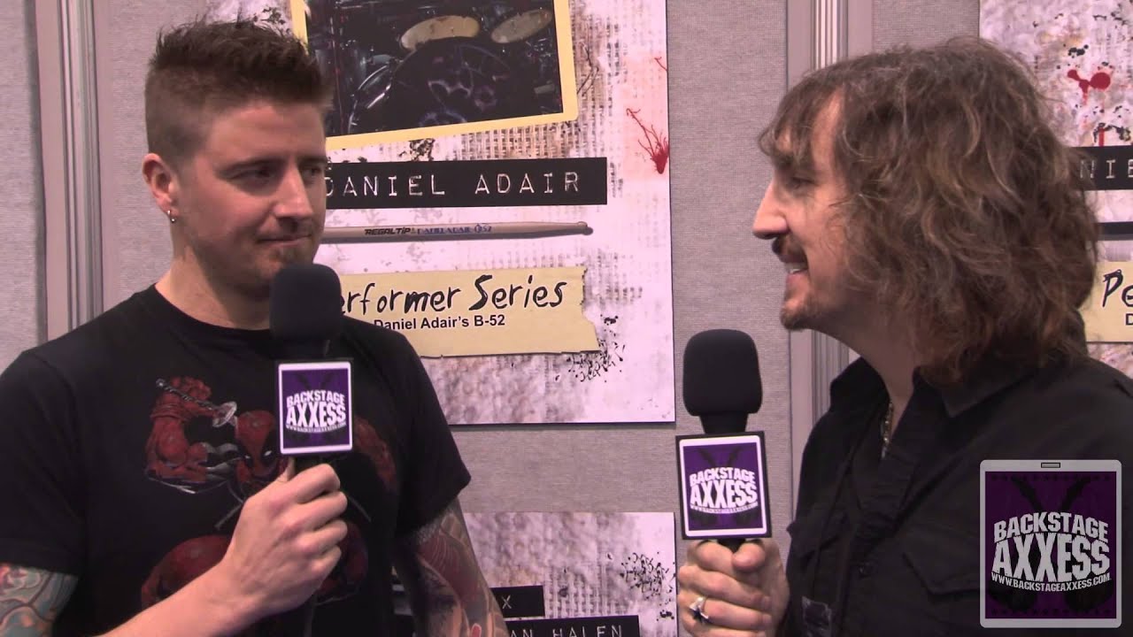 BackstageAxxess interviews Daniel Adair of Nickelback.