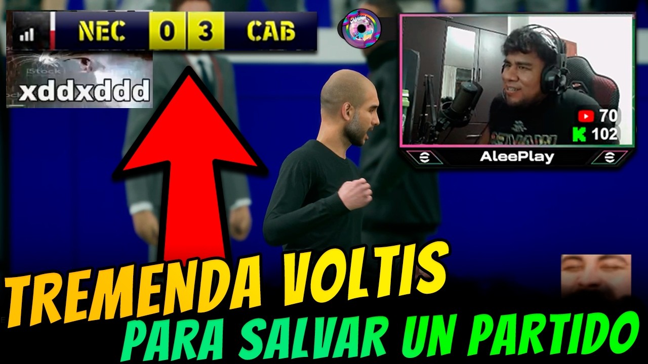 😱 Increíble voltis en los Últimos Minutos estando 3 goles abajo 🔥 || eFootball 2026