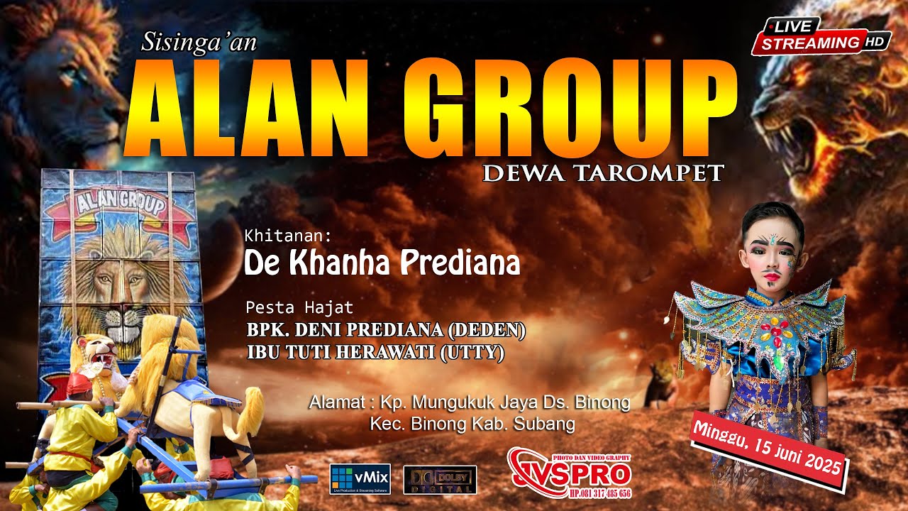 [LIVE] SINGA JAIPONG "ALAN GROUP " || KP.MUNGUKUK JAYA  DS. BINONG - SUBANG || MINGGU, 14 JUNI 2025