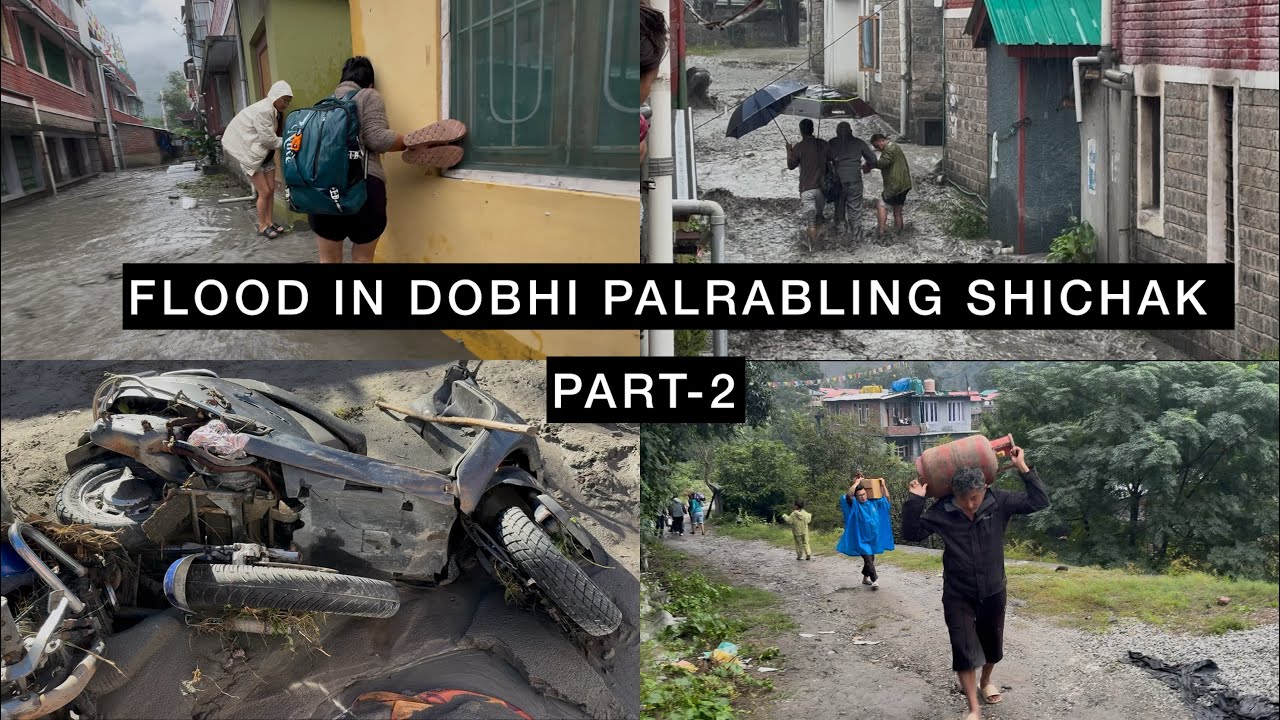 Flood In Dobhi Part-2 || Flash Flood In Kullu Manali || Flood In All Houses 😯 || No Singal ||