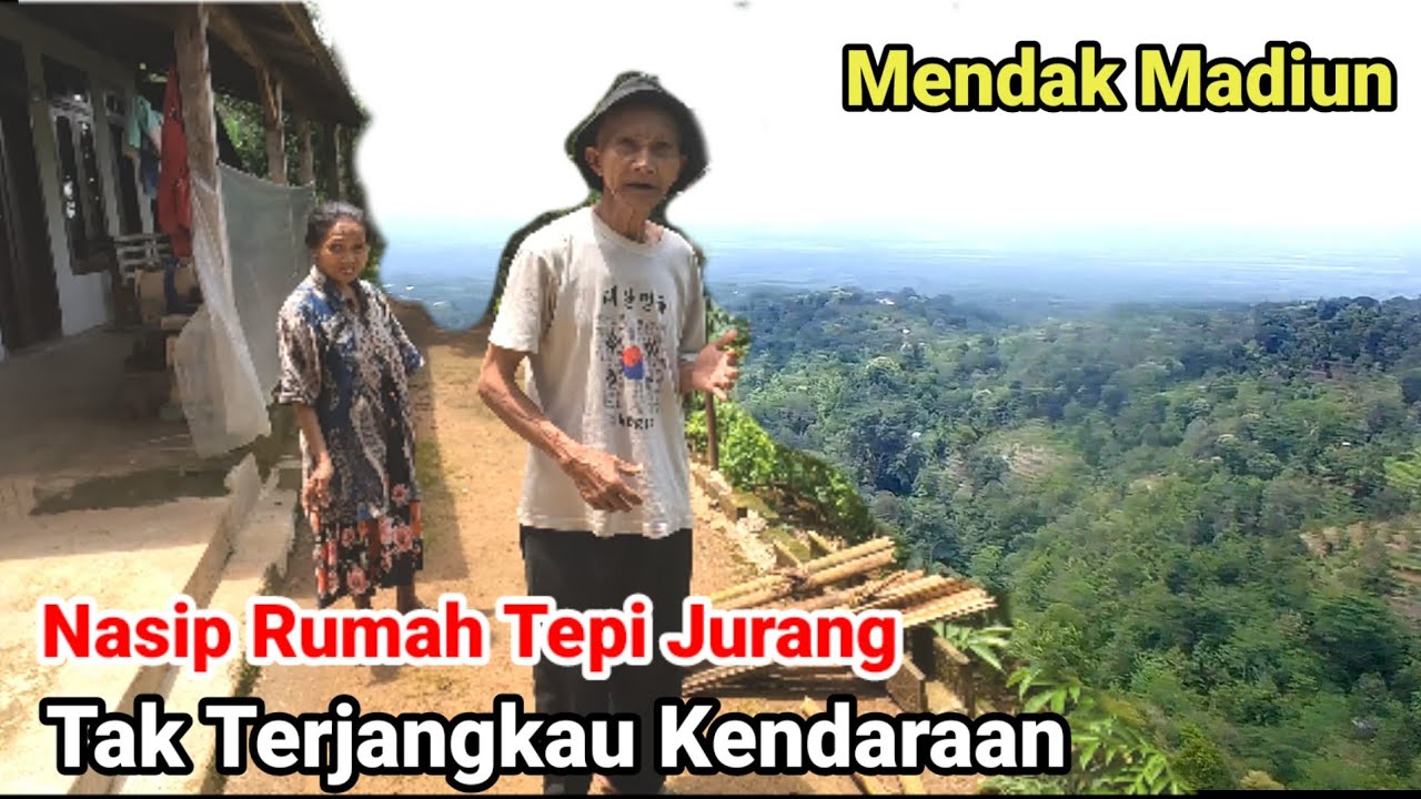Nasip Rumah Nempel Jurang Desa Terpencil Gunung Wilis Madiun