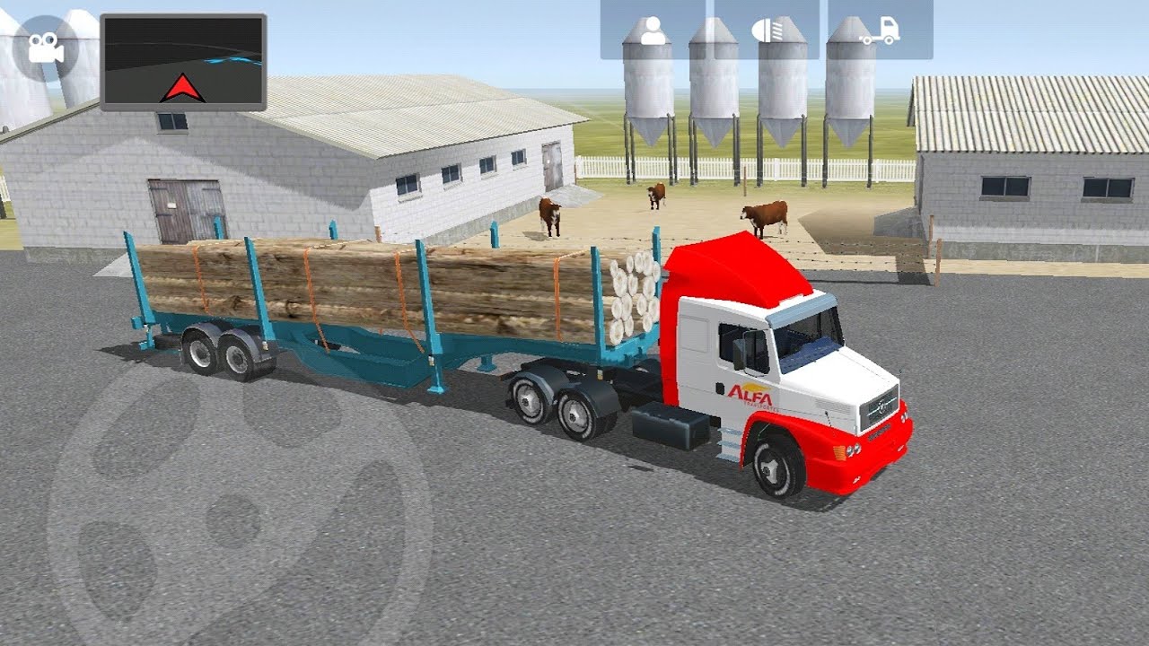 Mercedes Benz LS 1634 Woods Transportation | Grand Truck Simulator 2 Android Gameplay HD