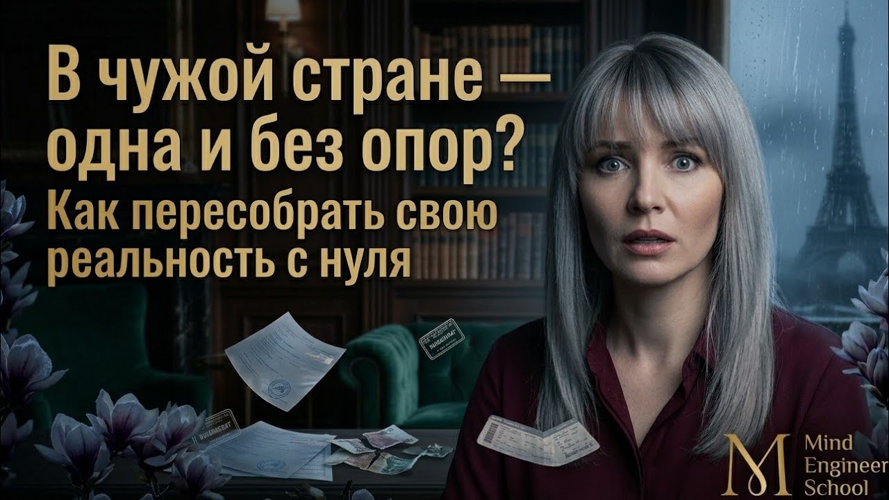 ​В чужой стране — одна и без опор? Как пересобрать с нуля