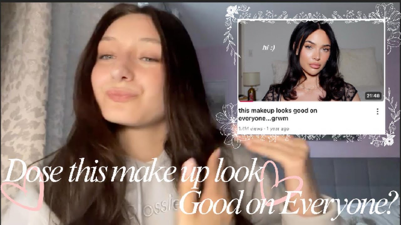 Does This Makeup Look Good on Everyone?... (Following @Genelle  ‘s Makeup Tutorial)