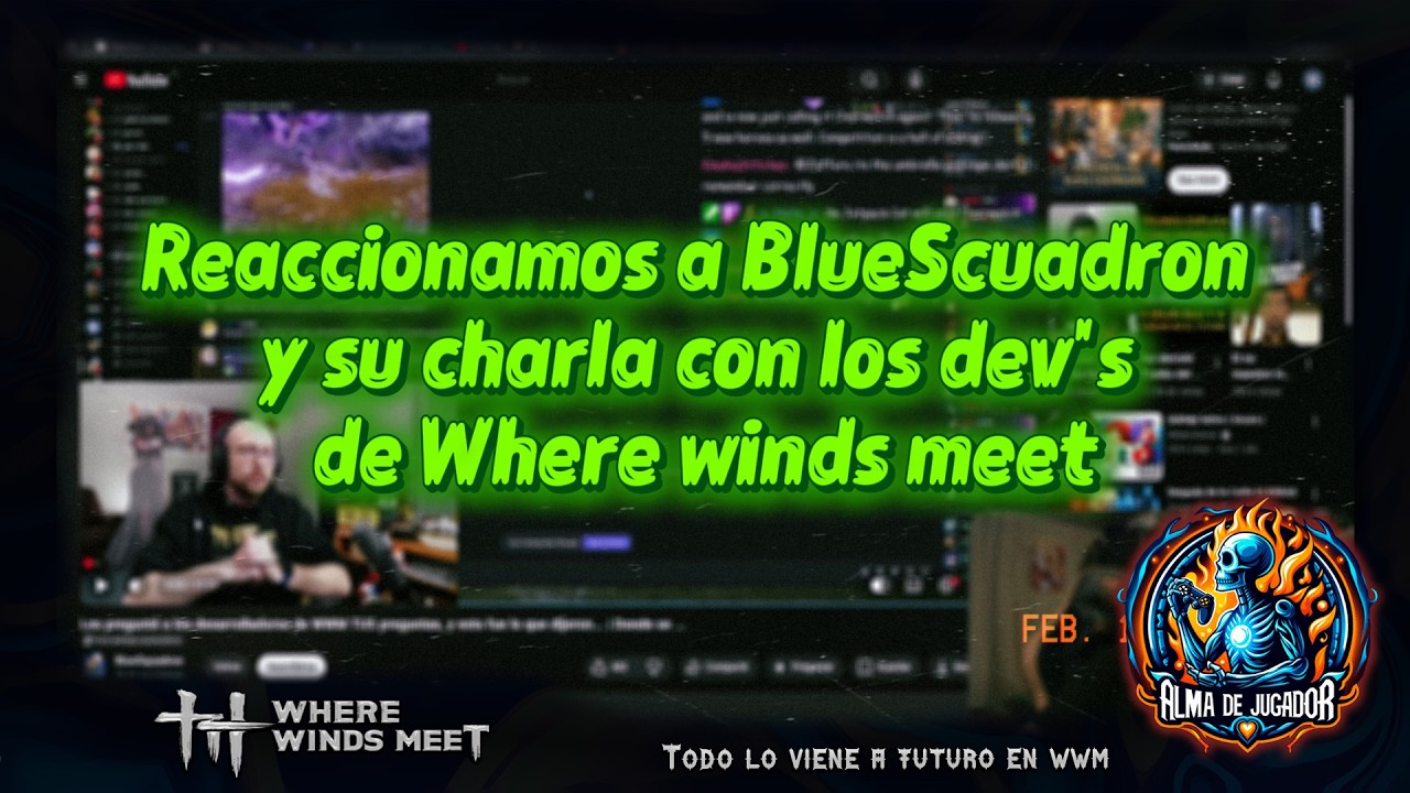 🤔 Reaccionamos al Futuro de Where wins meet - BlueSquadron y su charla con los desarrolladores #game