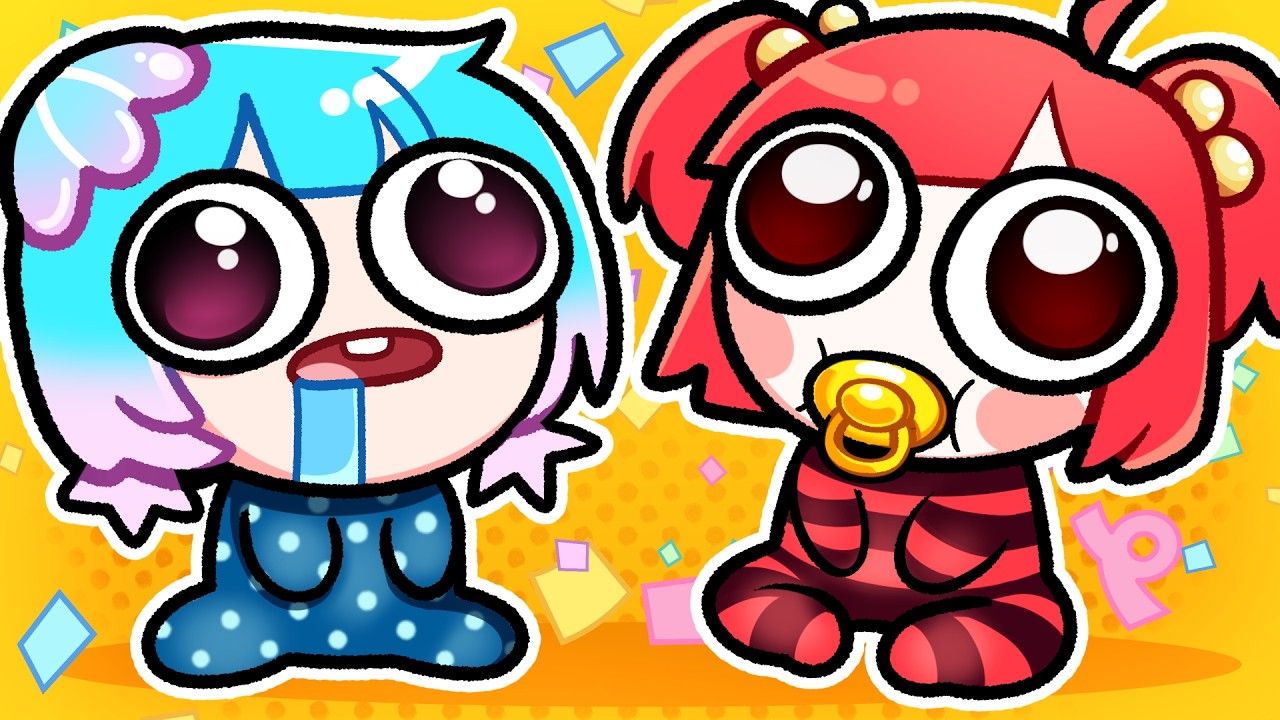Batatinha e Sunny VIRARAM BEB&Ecirc;S no Roblox!