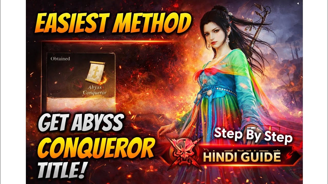 How To Get Abyss Conqueror Title in Where Winds Meet 😱 | Step By Step Hindi Guide