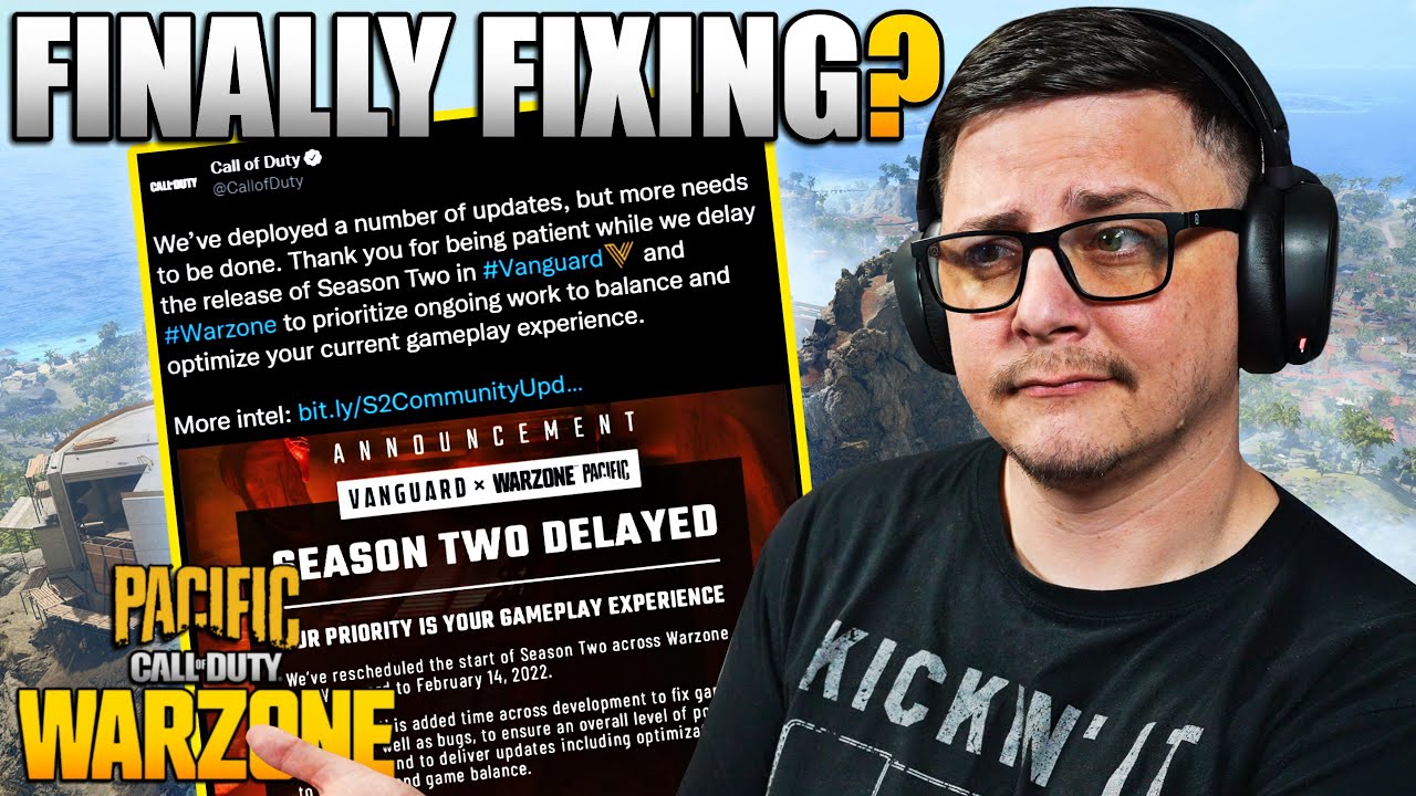 Season 2 Delayed to Finally Make Warzone Playable | Huge Updates Coming
