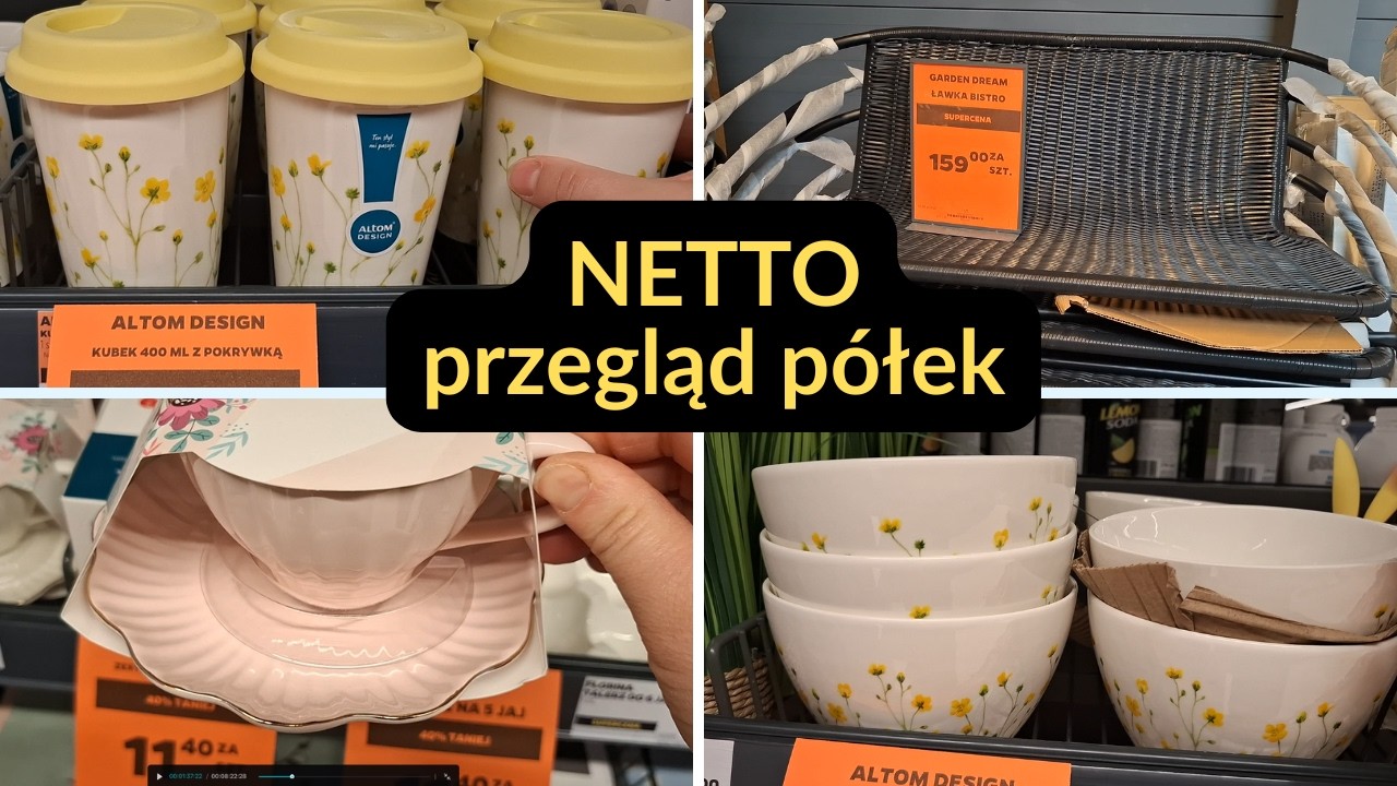 NETTO NOWOŚCI PROMOCJE PRZEGLĄD PÓŁEK 10.03.2026r