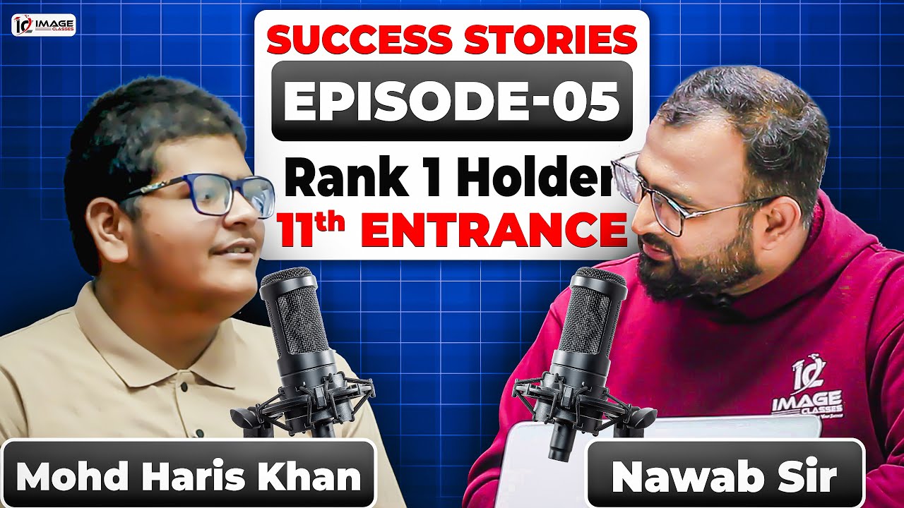 Success Stories Episode 05 with Mohd Haris Khan Rank 1(Gen) AMU 11th Entrance 2025