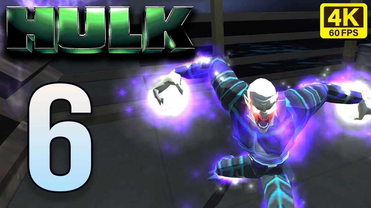 HULK 2003 - Half Life Boss Fight - A Different Breed Walkthrough PART 6 No Commentary [4K 60FPS]