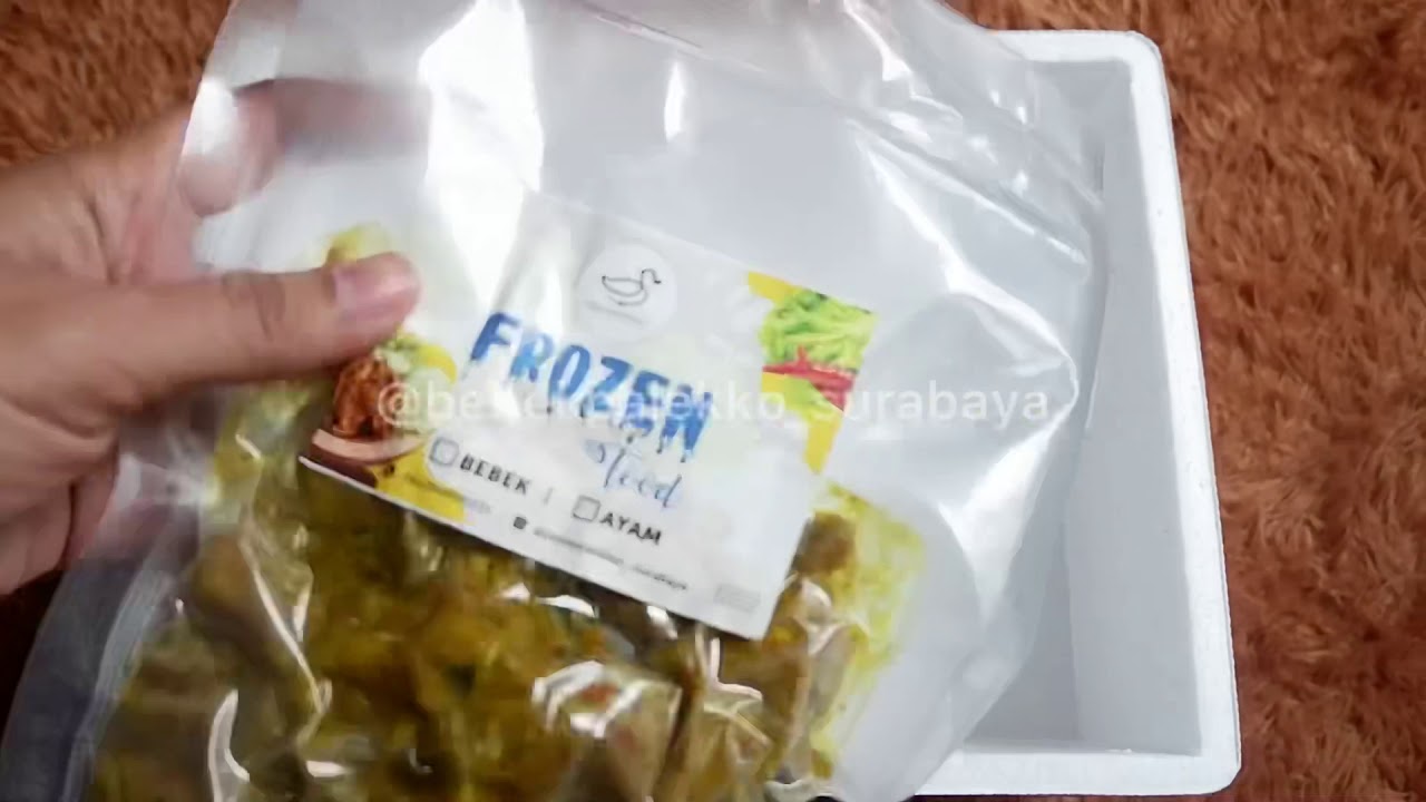 Cara Packing Frozen Food untuk pengiriman luar kota agar tidak basi