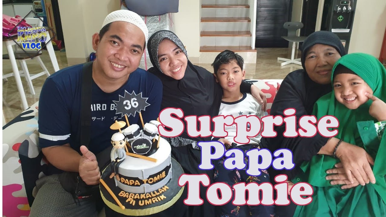 surprise spesial untuk papa