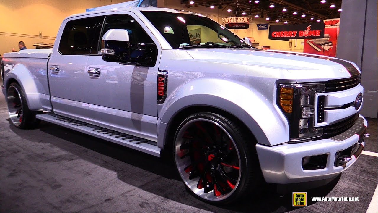 2017 Ford F250 Super Duty XLT Crewcab Wide Body by TS Designs - Exterior Walkaround - SEMA 2016