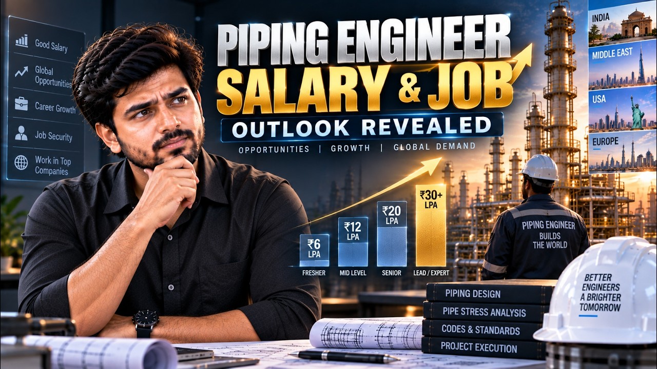 Piping Engineer Salary, Skills & Jobs You Need to Know