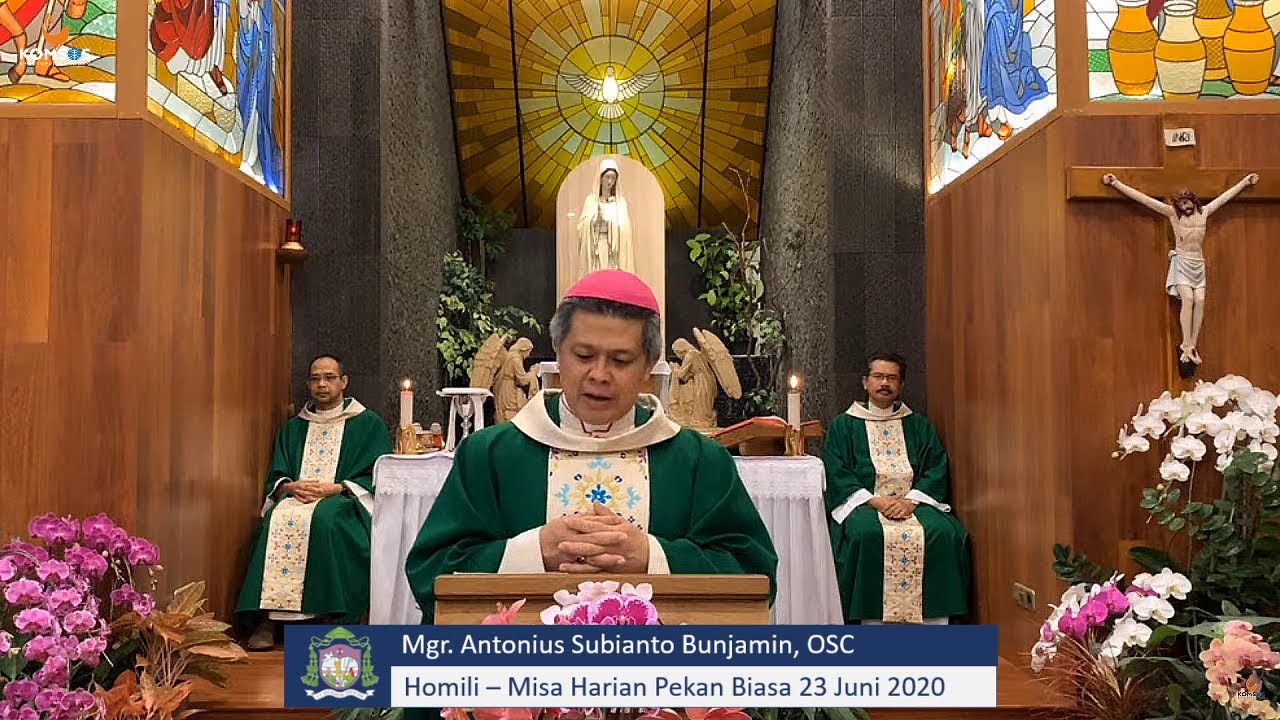 Homili Mgr. Antonius Subianto, OSC 