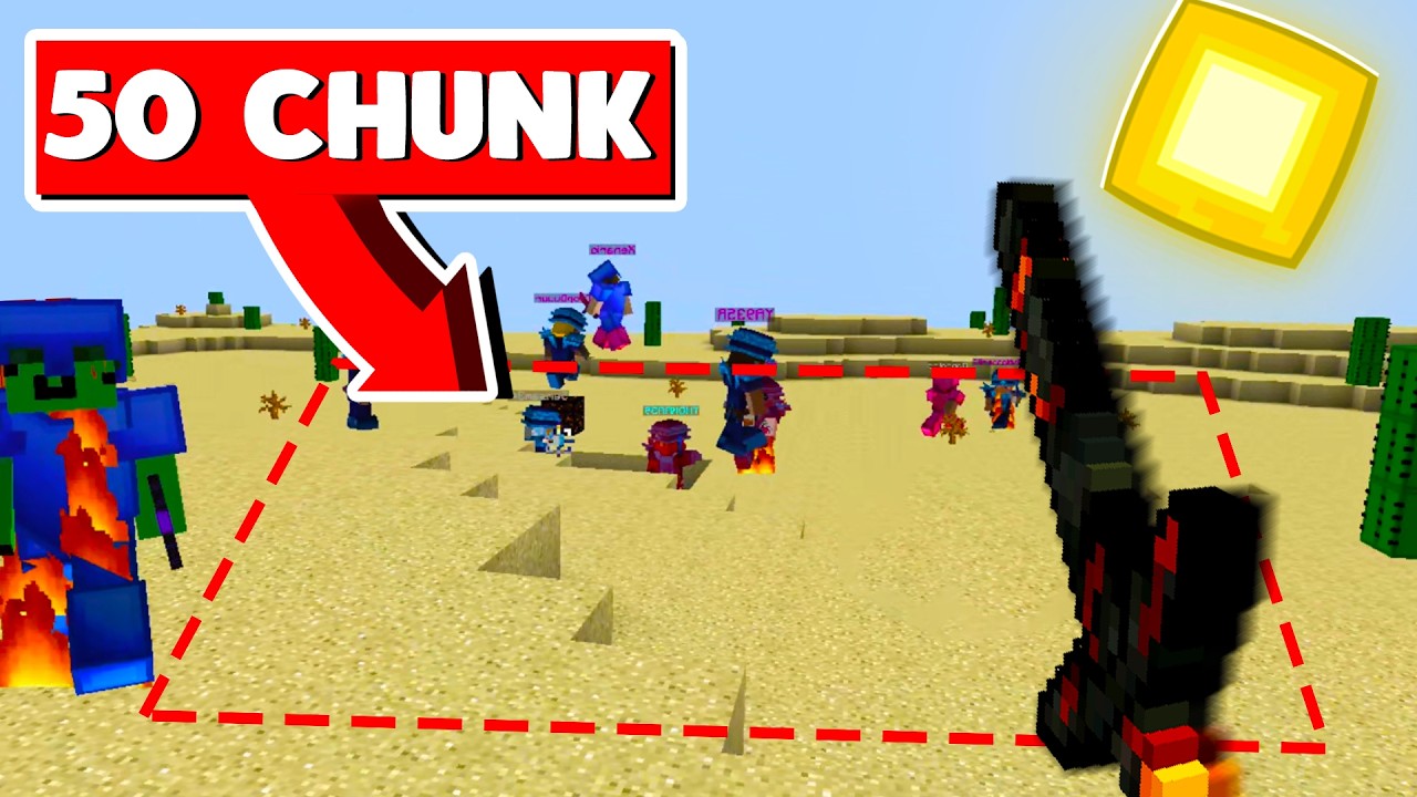 JE TRAP TOUT LE SERVEUR AVEC UNE SAND TRAP DE 50 CHUNK !!!😱​kFaction S9 EP FINAL