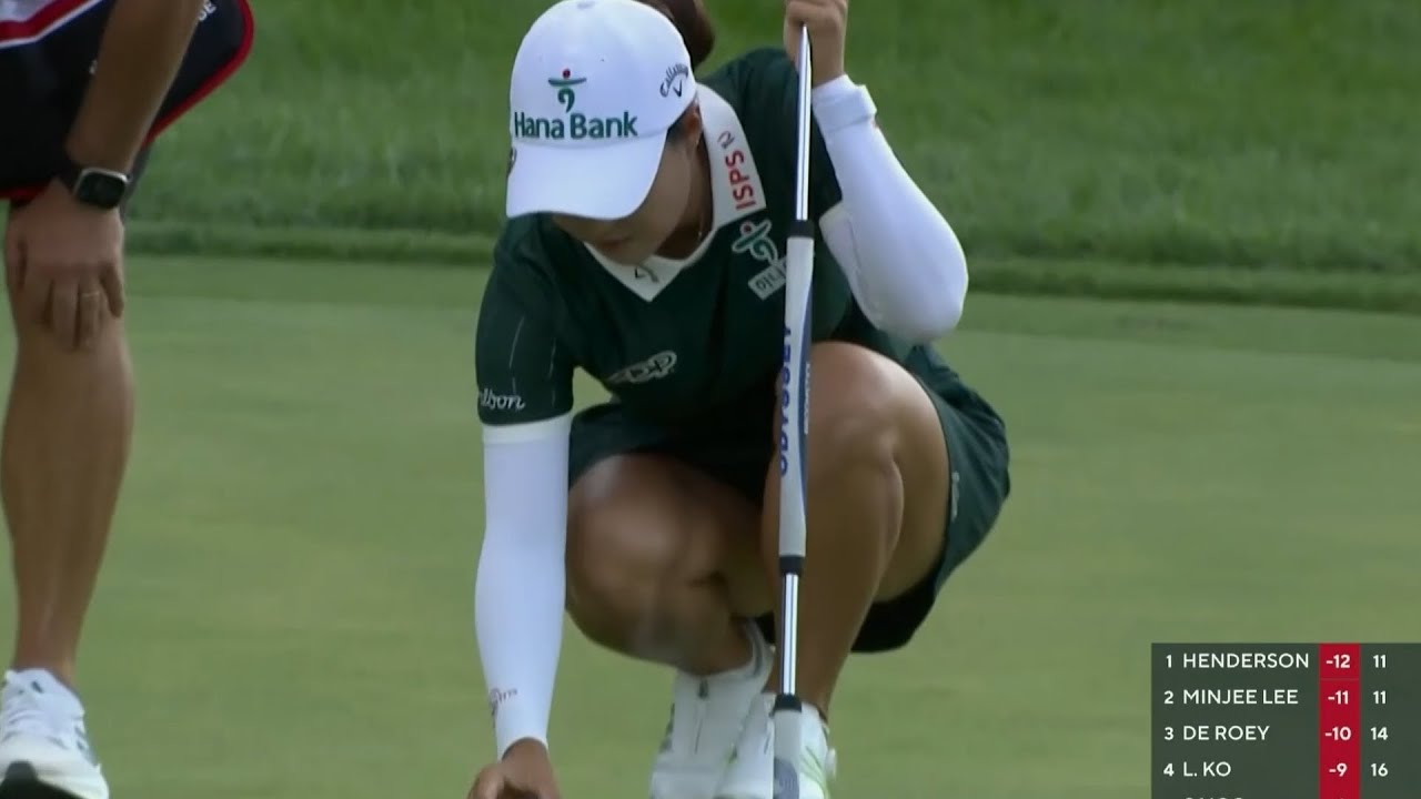 Minjee Lee 2025 Canadian Open Final Round