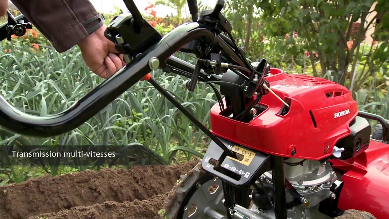 Motoculteur &agrave; Fraises Rotatives Invers&eacute;es FF500