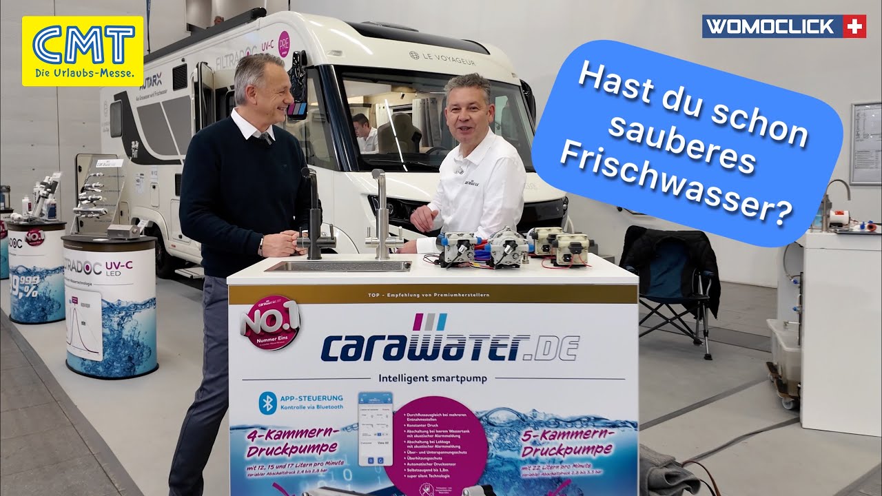 Sauberes Trinkwasser durch Carawater Filtersysteme - womoclick