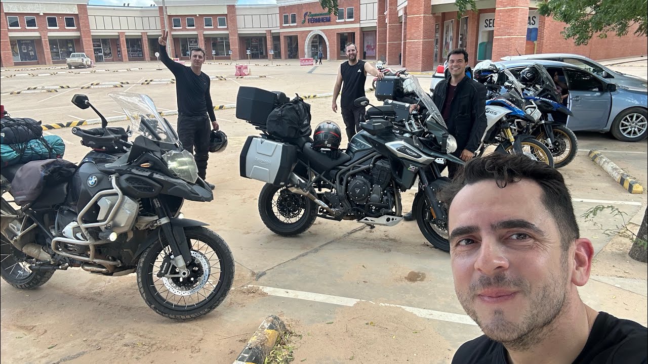 T02 EP1 Ouro - SC, Asuncion, Filadelfia até Infante Rivarola no Paraguai em uma viagem de moto