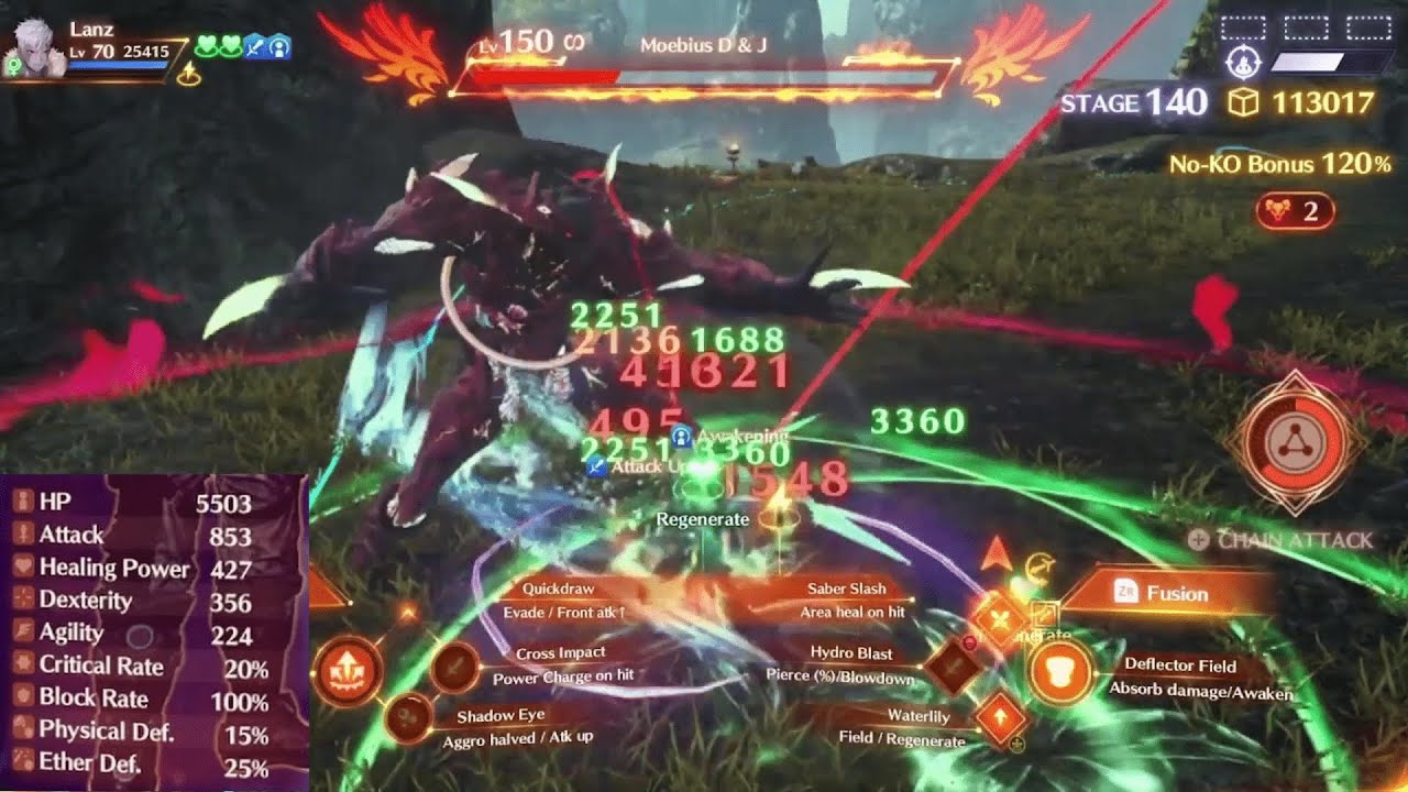 Xenoblade 3 Lifesage Solo vs Archsage's Gauntlet: Pro (Easy)