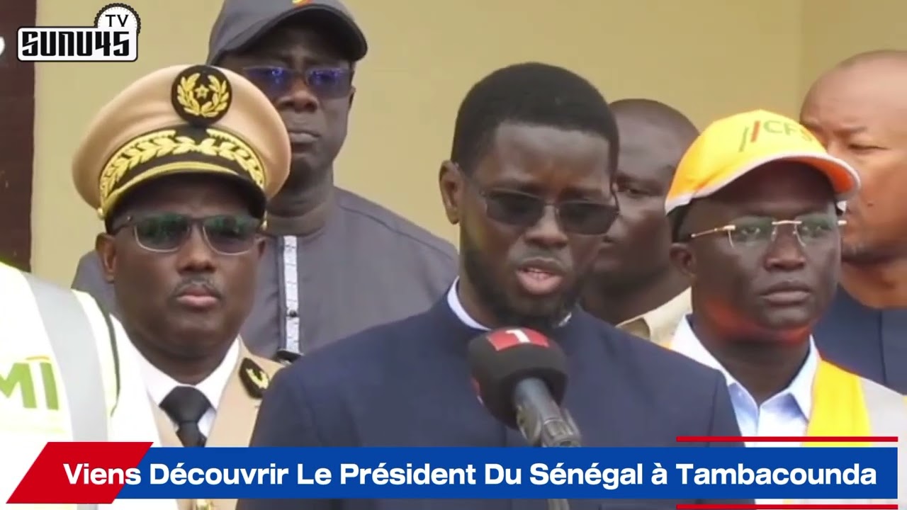 Viens Découvrir Le Président De La République Du Sénégal à Tambacounda 