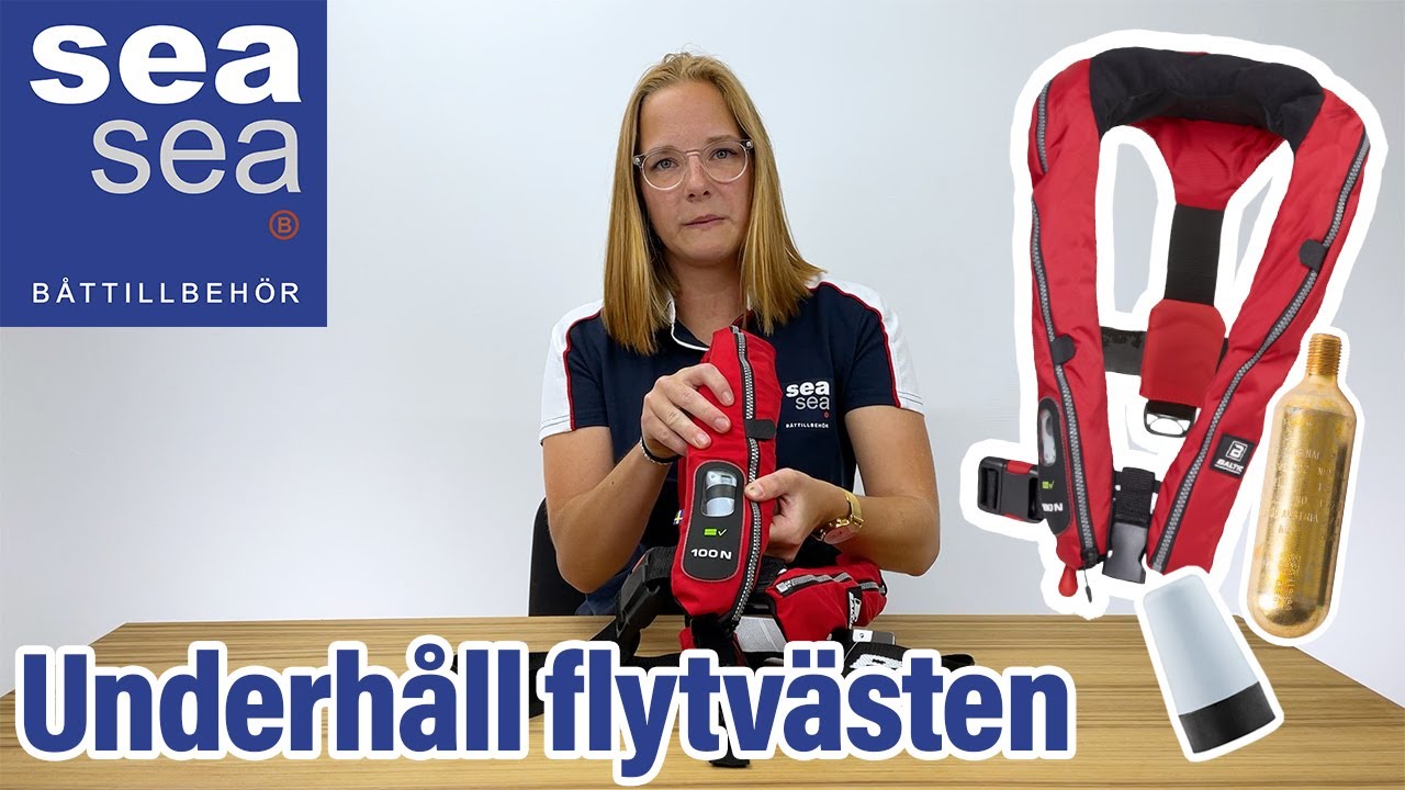 Underhåll flytvästen