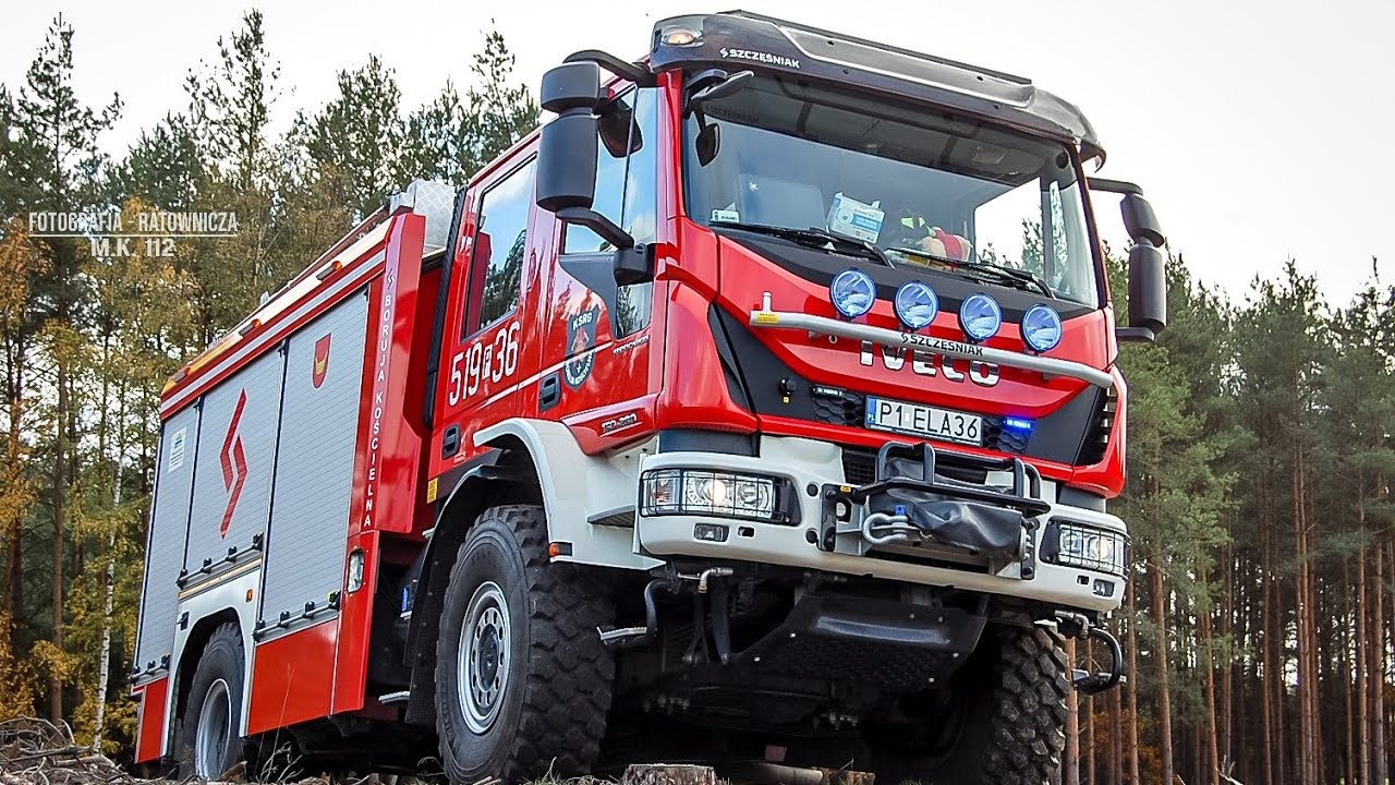 Prezentacja: 519[P]36 GBARt 3,5/27 Iveco Eurocargo 150-280  4x4/Szczęśniak || OSP Boruja Kościelna