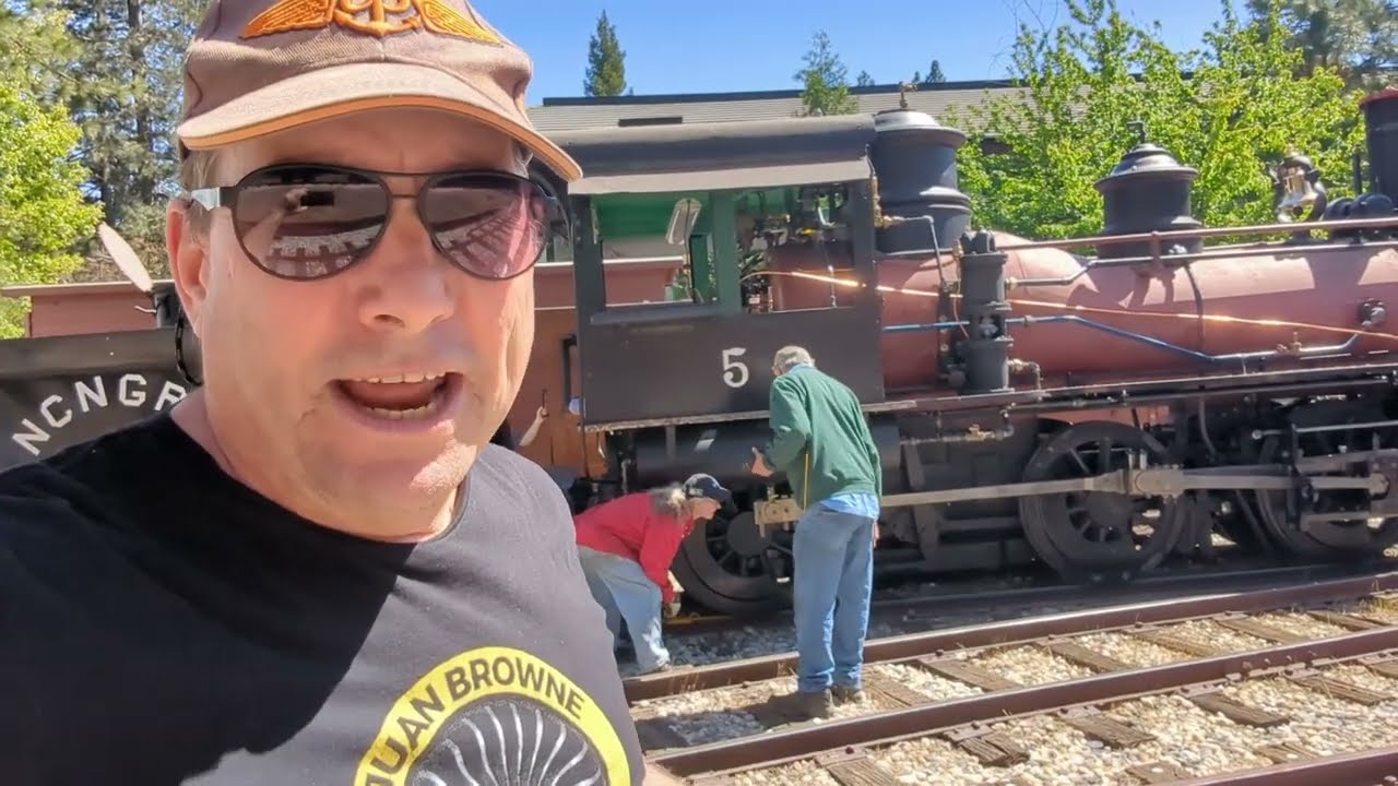 1875 Baldwin Locomotive Restoration NCNGRR #5