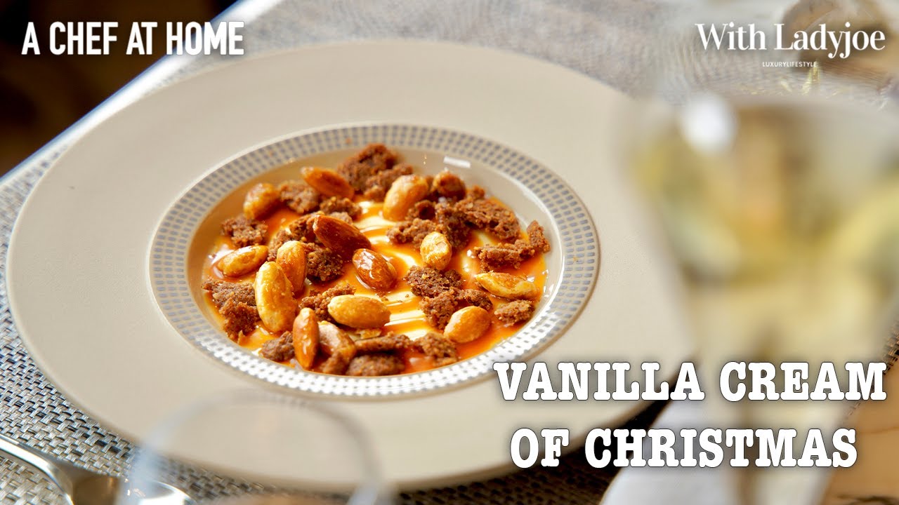 CRÈME VANILLE AUX ÉPICES DE NOËL, PAR TRISTAN ROUSSELOT