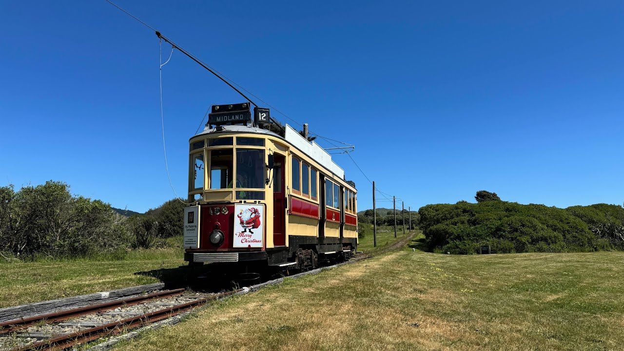 Wellington Tramway Museum (Driver’s eye view)