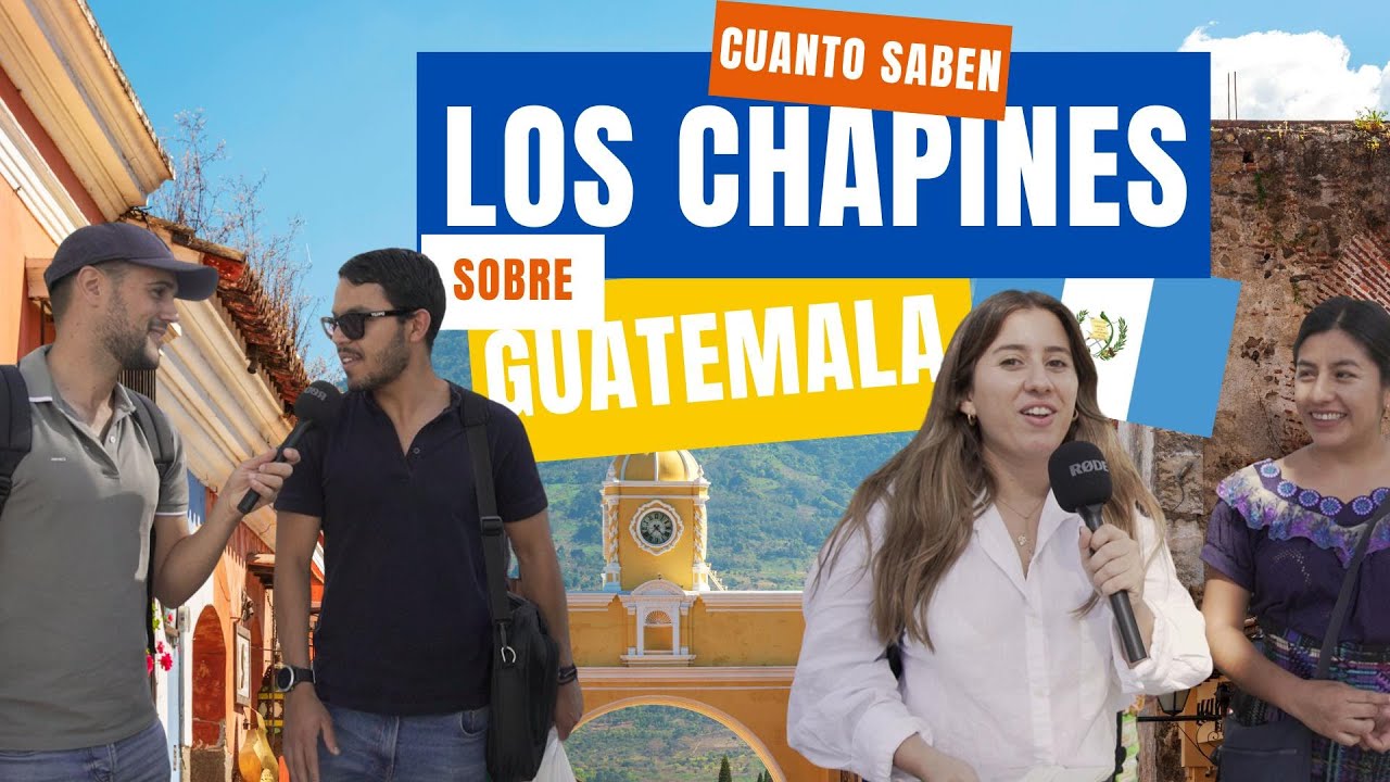 🇬🇹Los Guatemaltecos saben sobre Guatemala? con @PaulinoG  - Parte 1