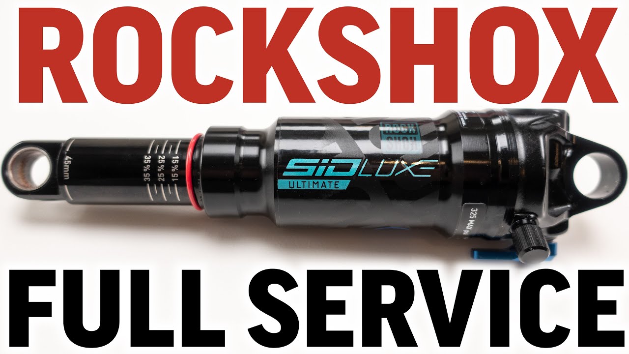 Rockshox SIDLuxe Ultimate A1 Chassis 200 hour service guide for beginners. As easy as it gets!