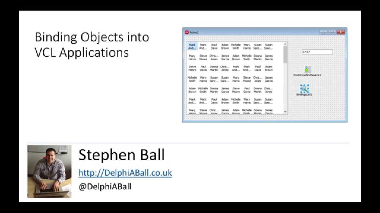 VCL ListView, ProtoTypeBindSource and TObject