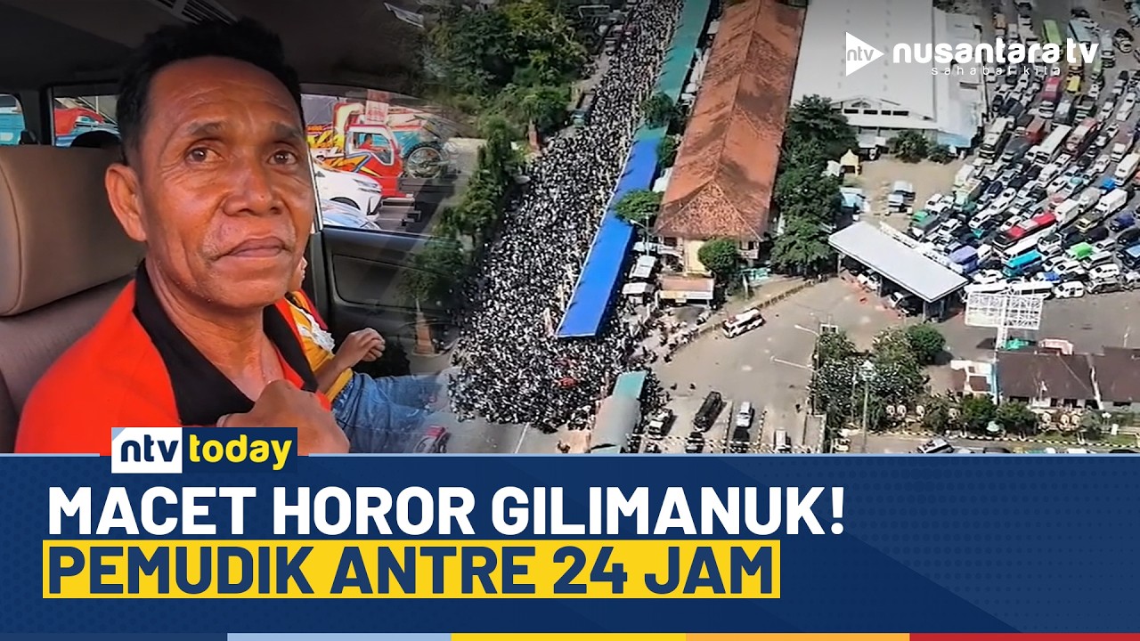 Kemacetan Horor di Gilimanuk: Antrean Kendaraan Mengular Hingga Puluhan Kilometer | NTV TODAY