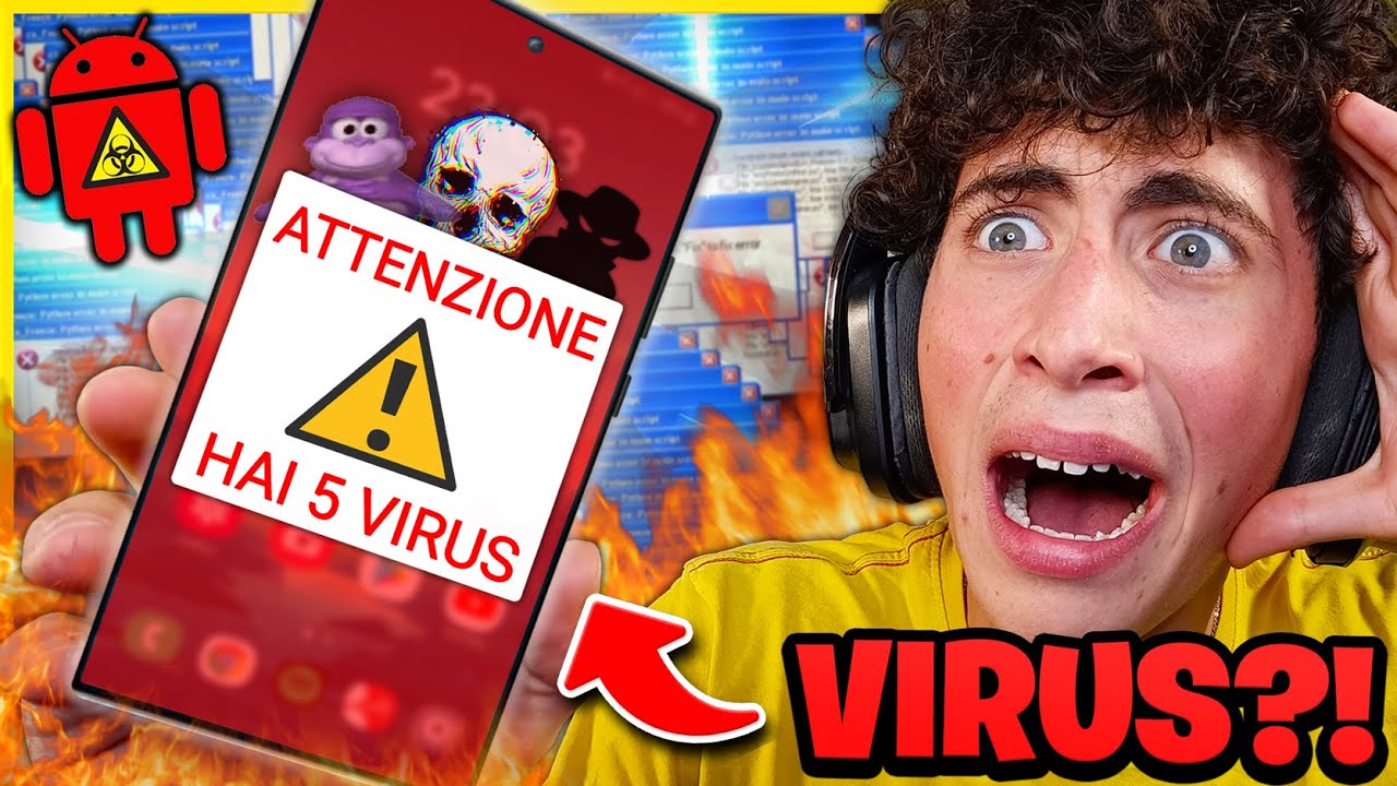 Ho DISTRUTTO IL MIO SMARTPHONE CON I VIRUS! *no clickbait*