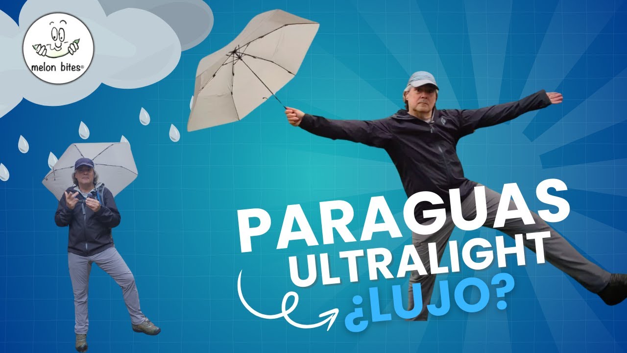 ¿El mejor PARAGUAS ULTRALIGHT BARATO? 2 opciones de 100grs