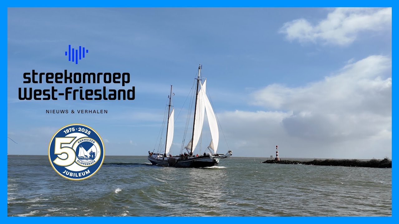 Vader en zoon strijden tegen elkaar in de 50e Klipperrace Enkhuizen - Arno en Chris van Aartrijk