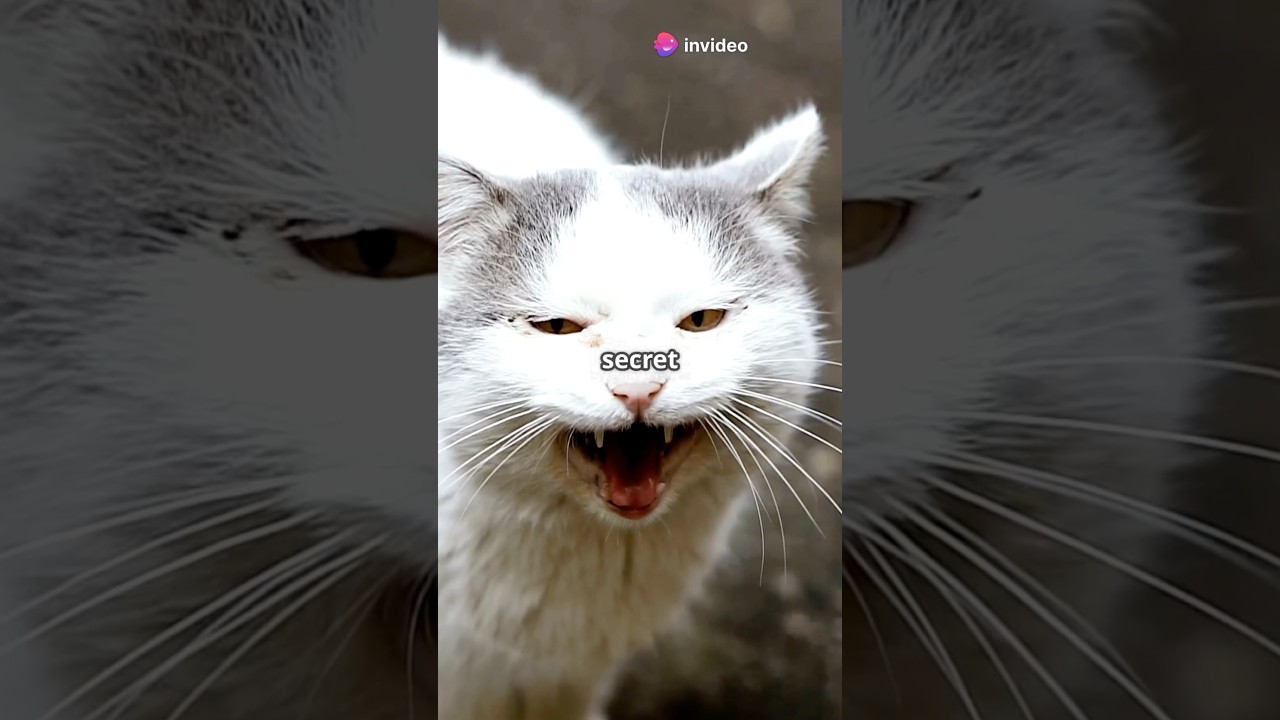 What are they saying?#Cats #CatLovers #PetTalk #FelineFacts #CatCommunication #Meow #AnimalLovers