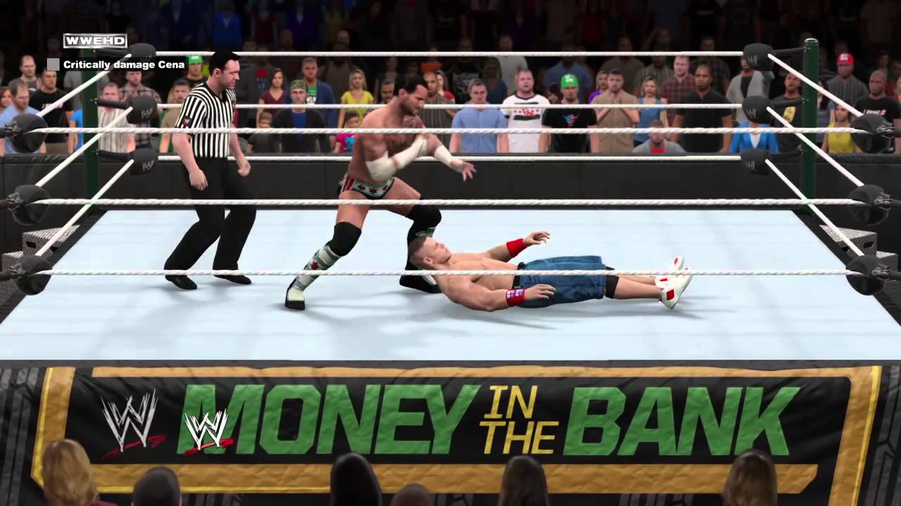 WWE 2K15 CM Punk vs. John Cena Money in the bank 2011