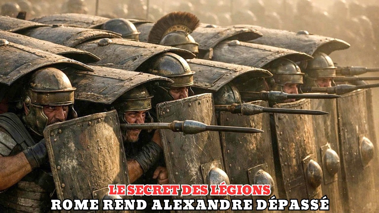comment les LÉGIONS ROMAINES ont rendu les GUERRIERS d’ALEXANDRE “OBSOLÈTES” en une après-midi