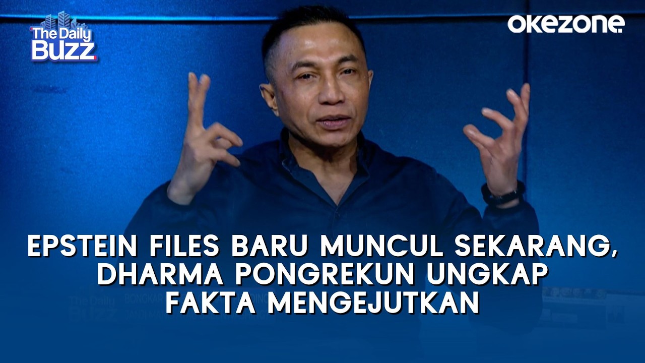 Ditanya Mengapa Epstein Files Baru Muncul Sekarang, Dharma Pongrekun Langsung Bongkar Data