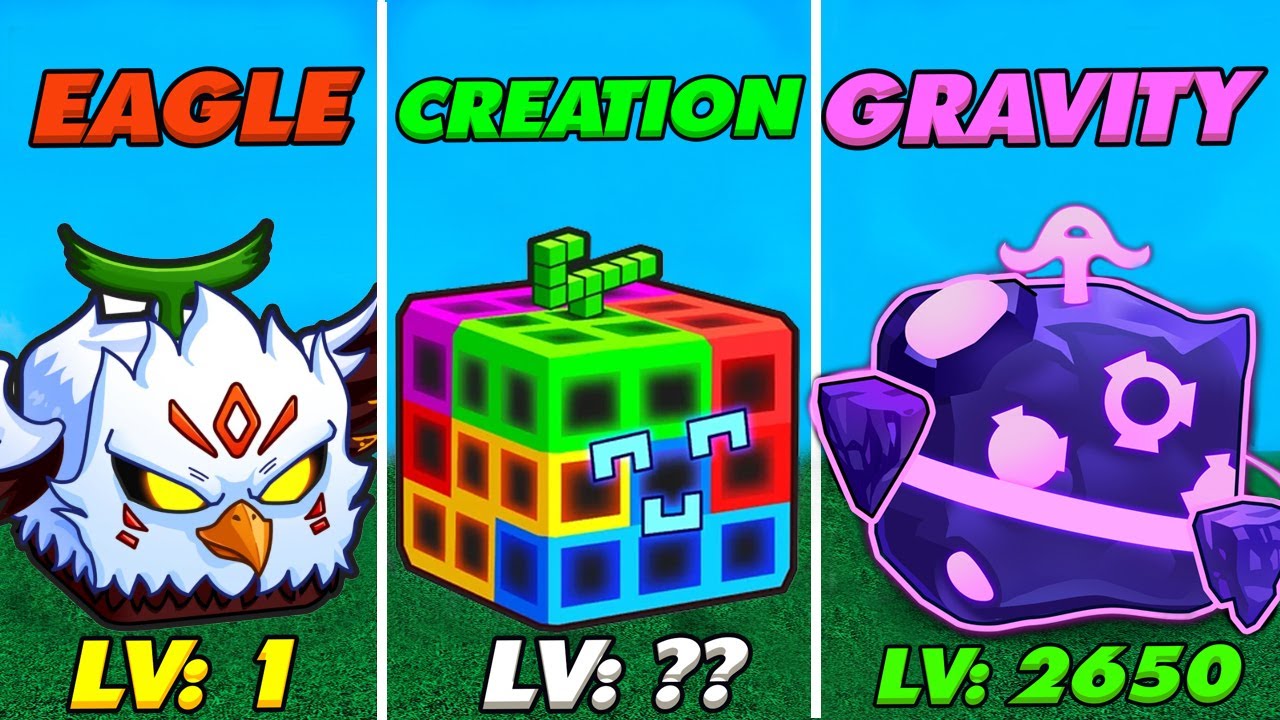 ZENO HÀNH TRÌNH LV 1-2650 ĂN TRÁI ÁC QUỶ EAGLE, CREATION, GRAVITY REWORK PHÁ ĐẢO BLOX FRUIT UPDATE 2