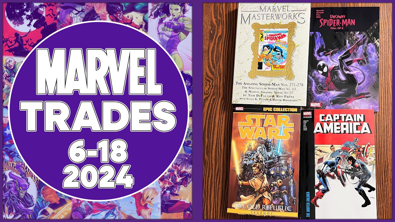 Marvel Books 6/18/24 | STAR WARS EPIC COLLECTION: THE OLD REPUBLIC VOL. 1 | THE WINTER SOLDIER